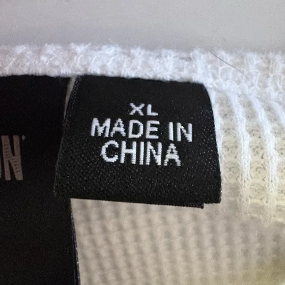 Harley Davidson Women's Long Sleeve Waffle Thermal Shirt - Picture 7 of 9